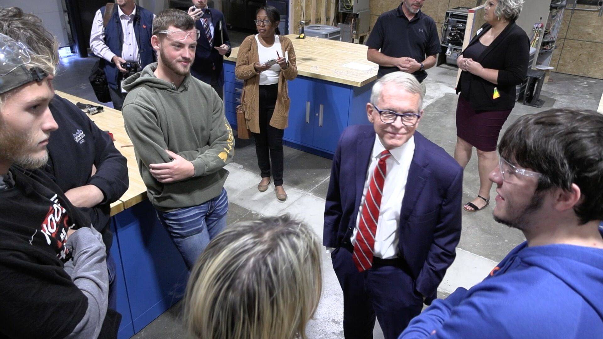 Gov. DeWine visits Apollo Career Center